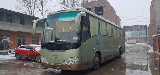 Entraîneur utilisé 55 par sièges Bus Second Hand Kinglong XMQ6129 avec la direction du moteur diesel LHD