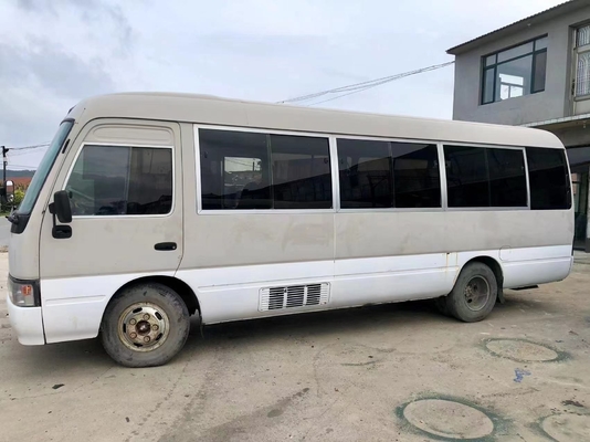 30 Seater ont utilisé le caboteur transporte Mini Coach Bus 1HZ Front Engine Bus