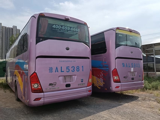 2014 autobus utilisé par sièges d'occasion de Bus Yutong ZK6122HQ d'entraîneur de l'an 53 en bon état