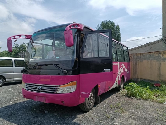 31 autobus scolaire utilisé de Van de passager d'autobus de Seater Mini Bus Yutong Front Engine par ZK6752D