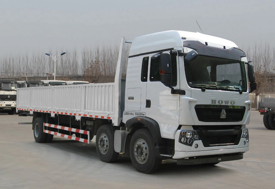 2 barrière puissante Trailers Truck de double du camion 420hp de cargaison de l'euro II Howo de camion de cargaison de fourgons