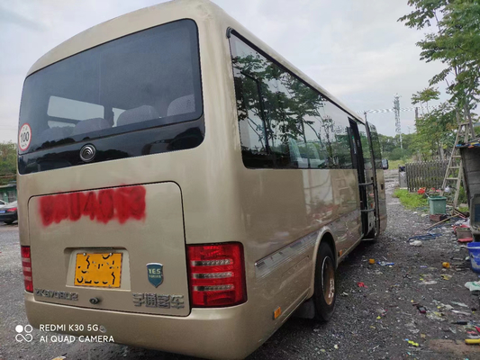 Porte automatique Front Engine ZK6708 de l'autobus 21seats de caboteur de Yutong d'occasion