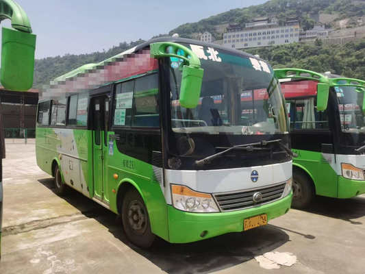 Autobus de route de Yutong Zk6752d Mini Van Front Engine Bus 140hp d'autobus d'occasion
