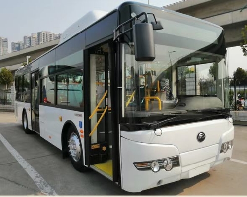 32 / Autobus Zk6105 de ville de Yutong utilisé 92 par sièges avec du carburant de CNG pour le transport en commun