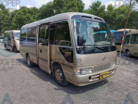 23-29 autobus utilisé par caboteur de Toyota d'autobus de Toyota utilisé par sièges avec la décoration intérieure de luxe