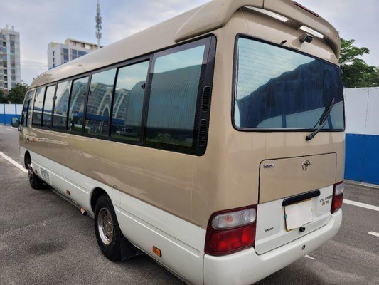 29seats a utilisé le moteur à essence de Mini Van Coach Bus Used 2TR d'autobus de caboteur de Toyota