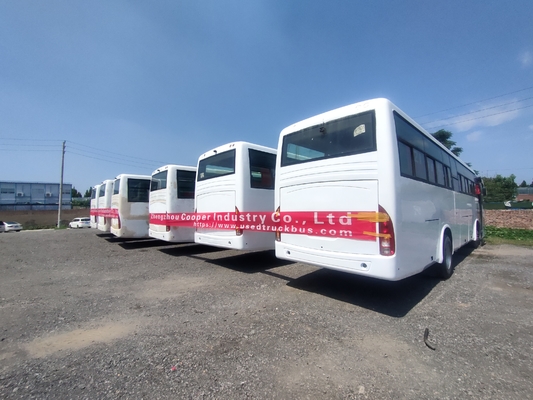 L'autobus Zk6116d F11 de Yutong de la conduite à droite a employé la fenêtre de Silding de portes de Front Engine Bus 53seats deux