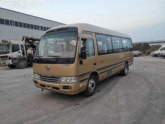 Un plus haut moteur diesel 95kw 23-29seats de l'autobus KLQ6702 SOFIM de caboteur d'occasion