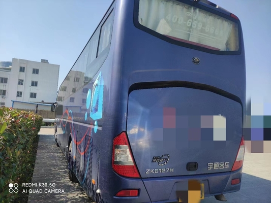 Direction de luxe de gauche de suspension de ressort de plat d'autobus d'Used Yutong ZK6127 55seater d'entraîneur