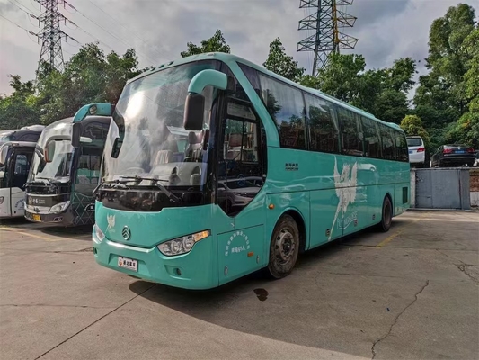 2015 ans 49 Seater ont utilisé l'entraîneur d'occasion LHD de l'autobus XML6113 de dragon d'or avec le luxe à l'intérieur