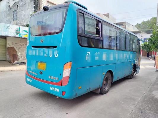 Suspension de ressort de plat du moteur diesel 35seater de Yutong ZK6808 d'autobus d'occasion