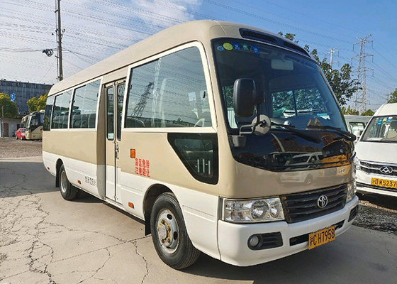 Occasion 18Kw 1.6T d'autobus de Mini Used Toyota Coaster Coach