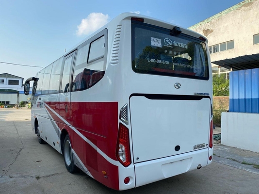 Bus touristique d'église utilisé par moteur de Yuchai 32seats Kinglong avec l'état XMQ6802 d'air