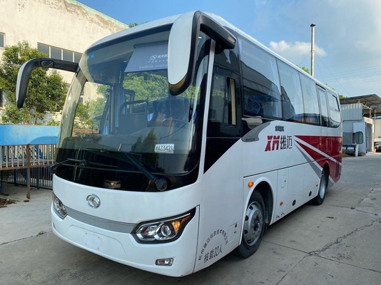 Bus touristique d'église utilisé par moteur de Yuchai 32seats Kinglong avec l'état XMQ6802 d'air