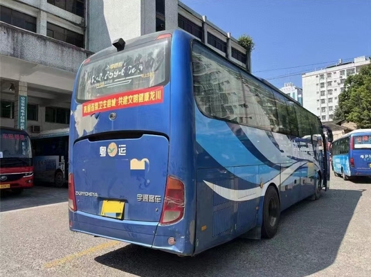 La navette utilisée Yutong ZK6110 a employé des portes de l'autobus deux de moteur d'arrière de l'autobus 49-51seater d'église