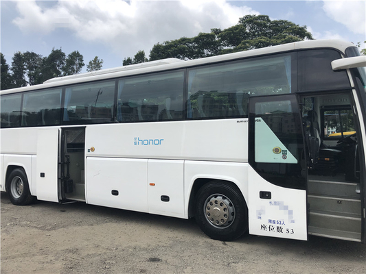 Autobus de fond de passager d'entraîneur de Bus 53 de sièges de Rhd Lhd de l'euro 3 d'autobus diesel de luxe de centre urbain à vendre