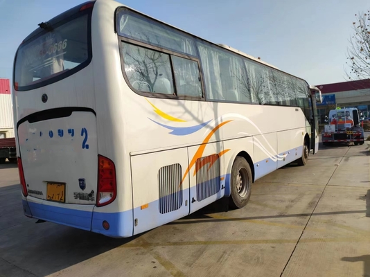 Les autobus diesel utilisés redressent l'autobus de moteur de Yuchai d'arrière de Yutong Zk6110 2+3layout 62seats d'autobus de Steeing