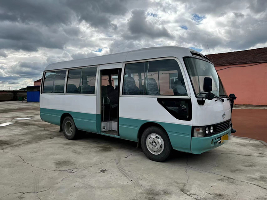 Autobus utilisé 6m de caboteur d'occasion de moteur diesel de l'autobus 14B de caboteur de Toyota 26 sièges