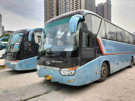 Autobus de climatiseur d'autobus de main de Second Hand Bus 52 Seater Kinglong XMQ6129 2ème d'entraîneur à vendre