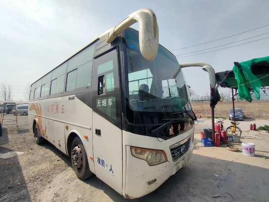 Suspension utilisée de ressort lame de Yutong de la conduite à droite de Bus MINI Van 43seater d'entraîneur avec l'état d'air