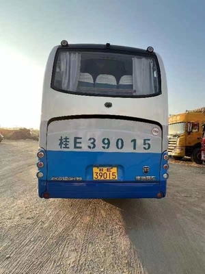 L'autobus de luxe utilisé 2014 ans Yutong Zk6120 a employé la direction de l'autobus LHD de Seater de l'autobus 55 de passager