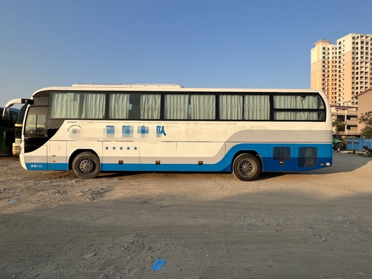 L'autobus de luxe utilisé 2014 ans Yutong Zk6120 a employé la direction de l'autobus LHD de Seater de l'autobus 55 de passager
