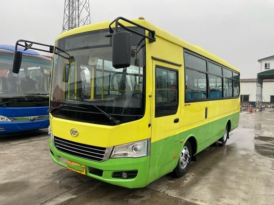 le 2ème l'autobus de ville utilisé de main par autobus a employé des portes à deux battants Front Engine de l'autobus HK6739 25seats d'Ankai