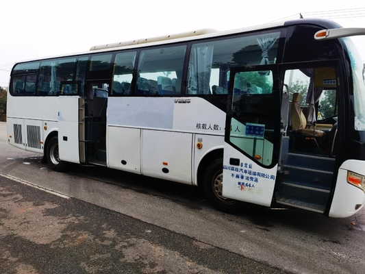Remise en état moyenne de moteur de Yuchai de porte de l'autobus ZK6107HB d'occasion de Yutong dans l'émission de l'EURO IV