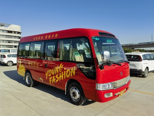 Le petit autobus utilisé a employé Dragon Bus d'or XML6601J15 Front Engine 19 sièges 2020 ans