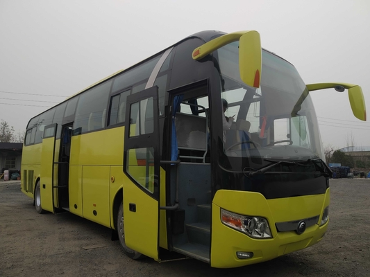 Jeunes moyens utilisés Tong Coach Bus ZK6110 LHD d'occasion de moteur de Weichai de sièges de la porte 49 d'autobus commercial