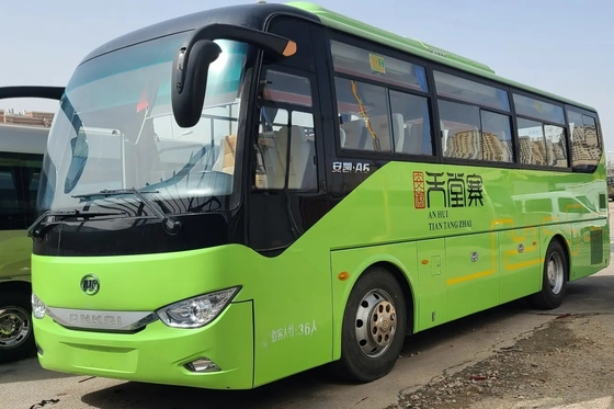 Autobus moyen utilisé HFF6909 d'Ankai de porte de sièges de la fenêtre 36 de Yuchai Engine Sliding d'autobus et d'entraîneur