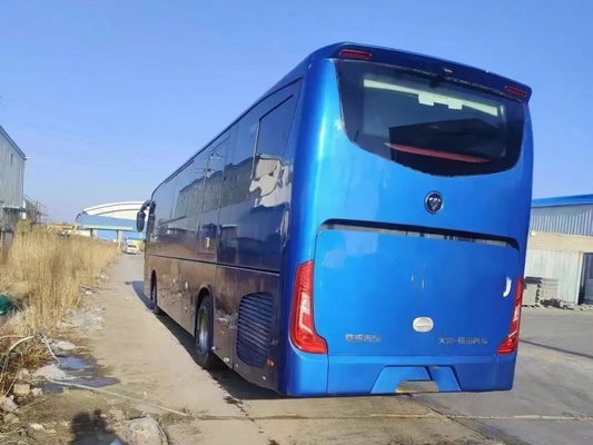 Moteur de Weichai d'autobus de touristes d'occasion portes à deux battants de 12 mètres 50 sièges Foton utilisé par C.A. BJ6122