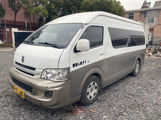 Mini Coach utilisé porte d'oscillation externe de moteur d'huile de 2017 sièges de l'an 14 Jinbei Hiace SY6548
