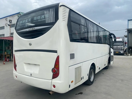 Les sièges utilisés de l'autobus 30 de passager scellant le C.A. de disposition de sièges du moteur 2+2 de Yuchai de fenêtre ont employé un plus haut KLQ6755