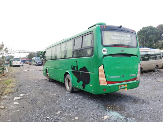 Fenêtre de cachetage de l'autobus ZK6879 de Yutong d'occasion de sièges du moteur 39 de l'EURO utilisé IV Yuchai d'autobus et d'entraîneur