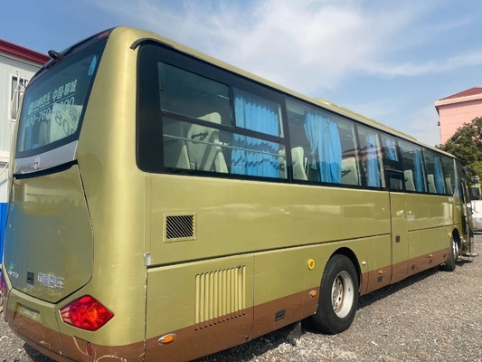 L'entraîneur Second Hand 55 portes à deux battants de moteur des sièges 330hp Wechai scellant la fenêtre a utilisé l'autobus LCK6120 de Zhongtoong
