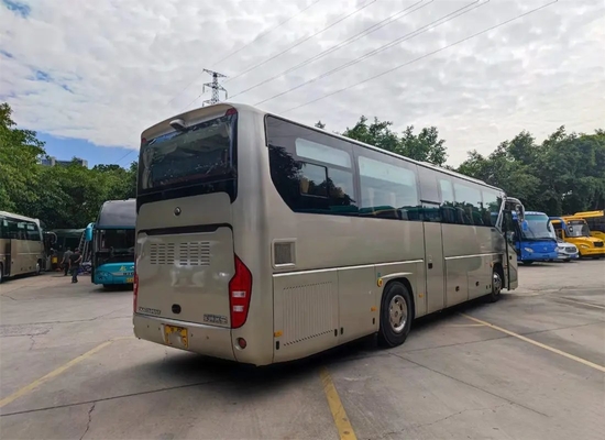 Les portes à deux battants d'autobus de fond 46 sièges 11 mètres de décoration intérieure de luxe ont employé jeune Tong Bus ZK6119