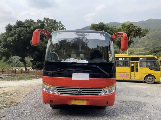 Fenêtre de glissement externe de porte d'oscillation de sièges de l'autobus 30 d'occasion Front Engine Used Yutong Bus ZK6752D