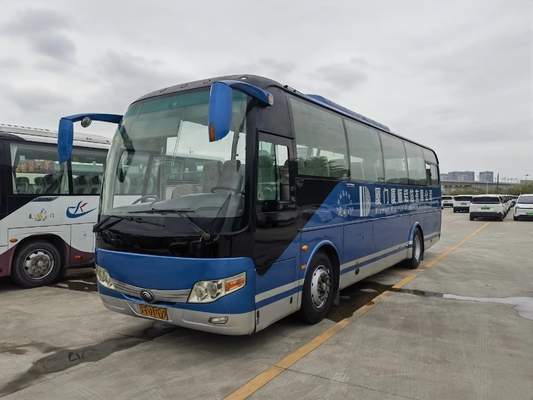 Compartiment de bagage utilisé de sièges de la navette 45 grand 10,5 mètres de Yuchai de moteur de 2ème de main de porte moyenne autobus ZK6107 de Yutong
