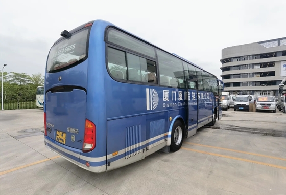 Compartiment de bagage utilisé de sièges de la navette 45 grand 10,5 mètres de Yuchai de moteur de 2ème de main de porte moyenne autobus ZK6107 de Yutong