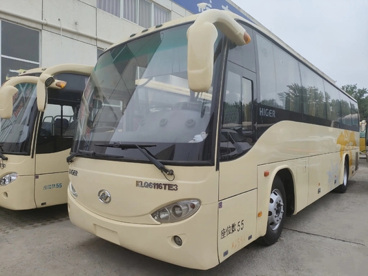 L'autobus utilisé KLQ6116 de MCI a utilisé un plus haut moteur simple de scellage de Yuchai de porte de sièges de la fenêtre 55 10,5 mètres