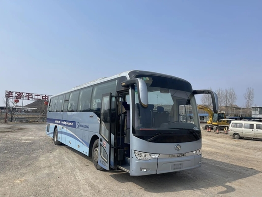 le 2ème autobus de main 2016 ans a utilisé le moteur bleu-clair de Yuchai de sièges de la couleur 48 de l'autobus XMQ6120 de Kinglong 12 mètres