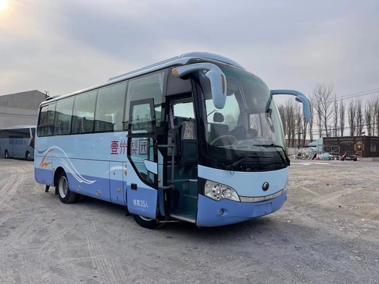 La main gauche utilisée d'autobus de transit conduisent 35 porte simple de Tong Bus ZK6808 de la 2ème main de sièges la jeune 8 mètres