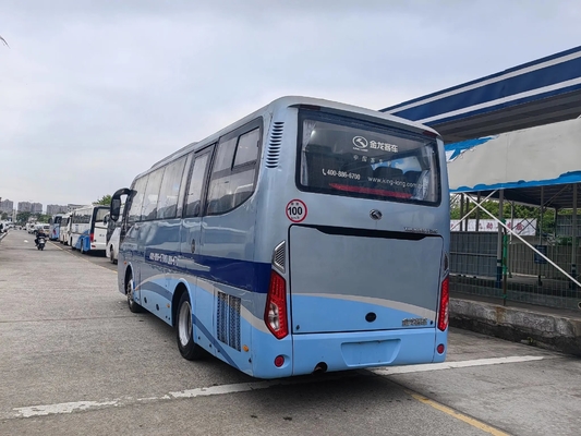 Sièges utilisés de la navette 26 scellant la fenêtre 8,5 mètres de 220hp de moteur de transmission manuelle d'autobus XMQ6859 de Kinglong