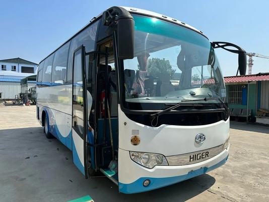 Main utilisée de transmission manuelle de sièges de la suspension 33 d'airbag de moteur de Yuchai d'autobus de transit 2ème un plus haut KLQ6796 avec l'a/c