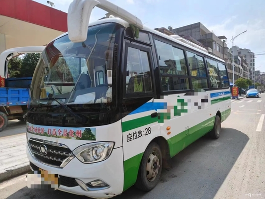 Ford Minibus Front Weichai Engine utilisé 28 pose la fenêtre de glissement que 2020 ans 7 mètre le 2ème autobus HFF6739 d'Ankai de main