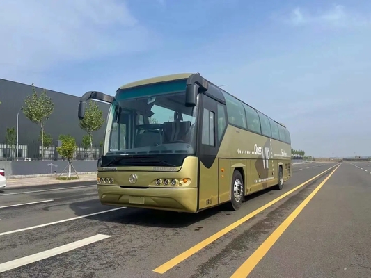 Porte moyenne utilisée de passager de l'autobus 39 de sièges de Weichai de couleur d'or commerciale du moteur 336hp 12 mètres d'autobus BFC6120 de Beifang
