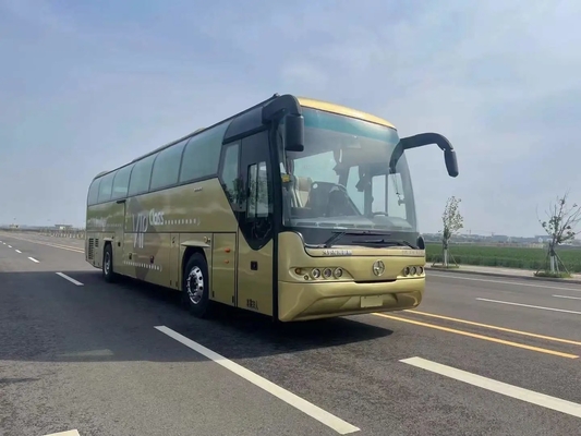 Porte moyenne utilisée de passager de l'autobus 39 de sièges de Weichai de couleur d'or commerciale du moteur 336hp 12 mètres d'autobus BFC6120 de Beifang