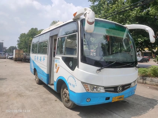 Couleur blanche utilisée de sièges de la porte 19 de Floding de fourgons de navette 6 mètres de Front Engine Wiht a/c 2ème de main d'autobus EQ6608 de Dongfeng