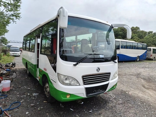 Autobus utilisé de voyage 2016 main simple Dongfeng EQ6731 de la porte LHD/RHD 2èmes de sièges du moteur 130hp 29 de Yuchai de cylindres de l'an 4